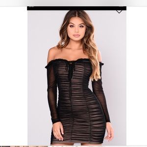 Maura mesh dress from fashion nova